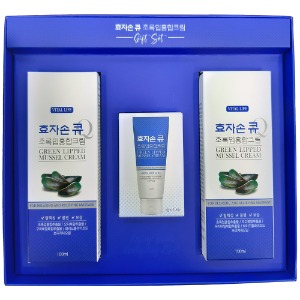 효자손큐 초록입홍합 효도 크림 선물세트